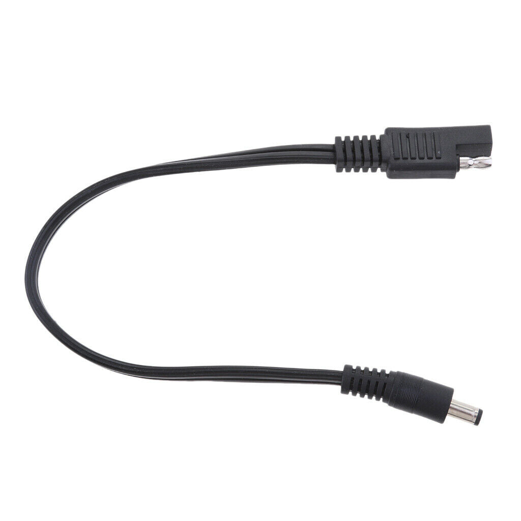 Universal SAE to DC5521 Adapter Cable 10A Car Solar Battery DC Charging Line