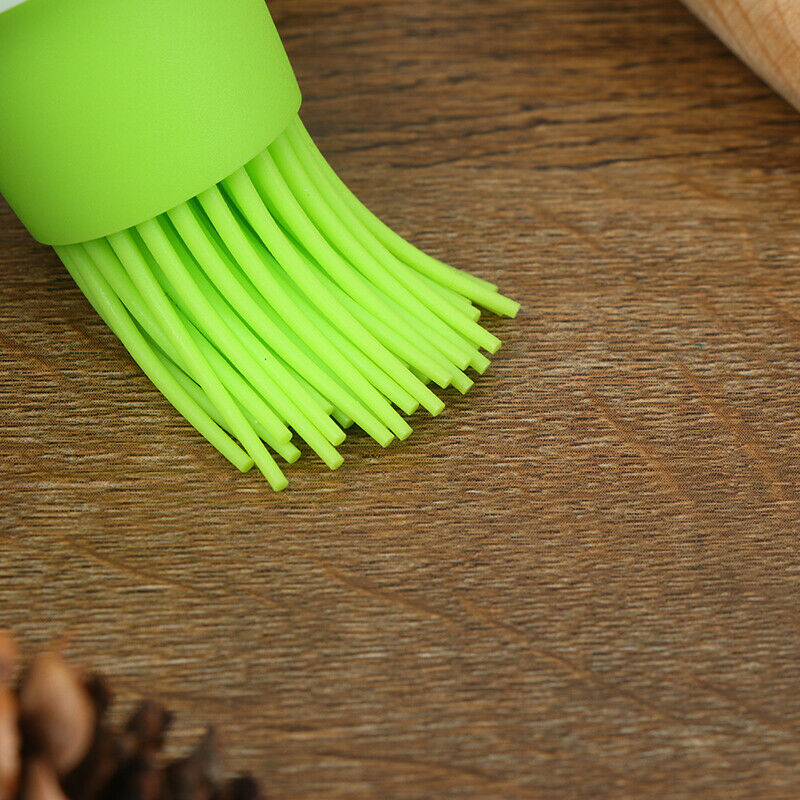 Silicone Oil Bottle with Brush Grill Liquid Oil Pastry Kitchen Baking BBQ.l8
