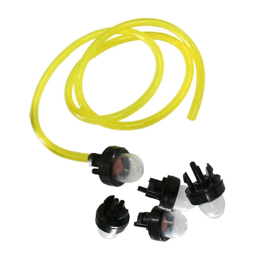 Fuel Lines & 5 Primer Bulb Repair Kits Trimmers Chainsaws Replacement Parts