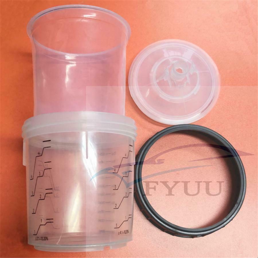 Spray gun with adapter For pps tank HVLP Spray Gun 1.4mm nozzle paint airbrush
