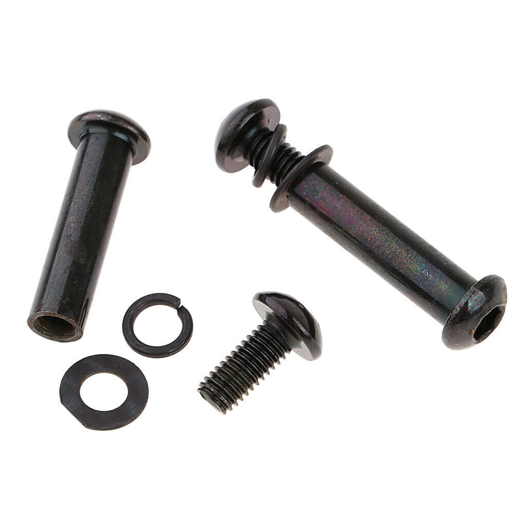 4pcs M5 Motorcycle ATV UTV 45mm Rear View Side Mirror Mounting Screws Bolts
