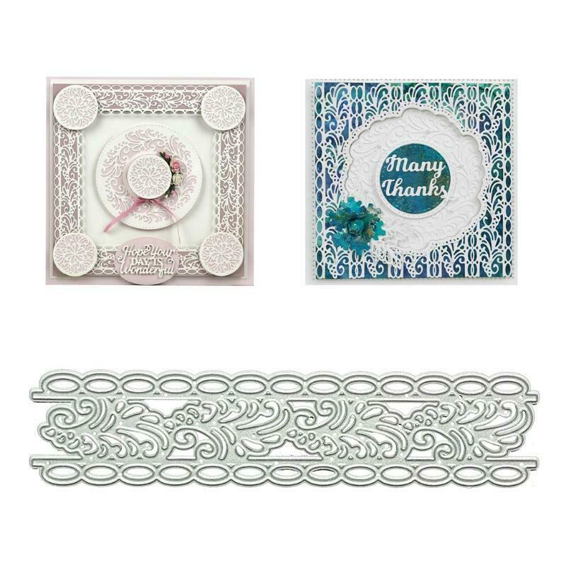 Hollow Metal Cutting Dies Stencil DIY Scrapbook Album Paper Card Template Mold