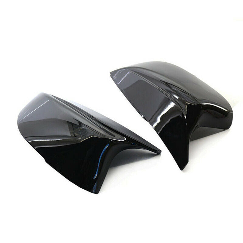 Fits For Infiniti Q50 Q50S Q60 QX30 Q70 2016-2021 Pair Glossy Black Mirror Cover