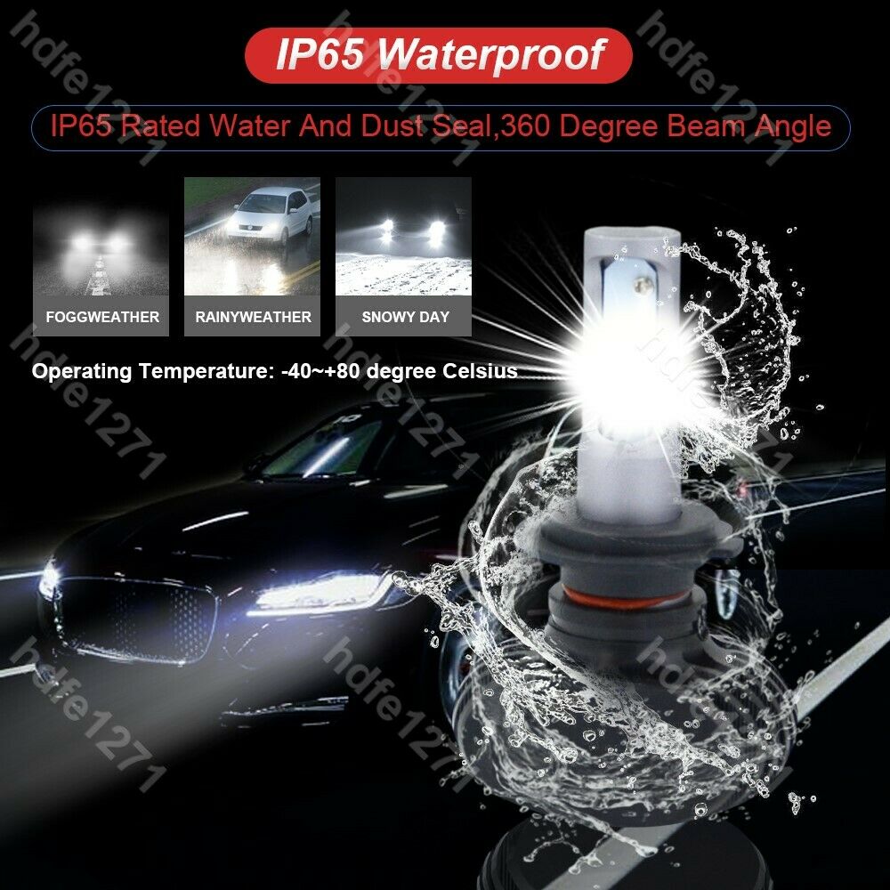 Combo Bulb 300W White LED H7+H7 Headlight H11 Fog Light Fit Hyundai Sonata 11-14