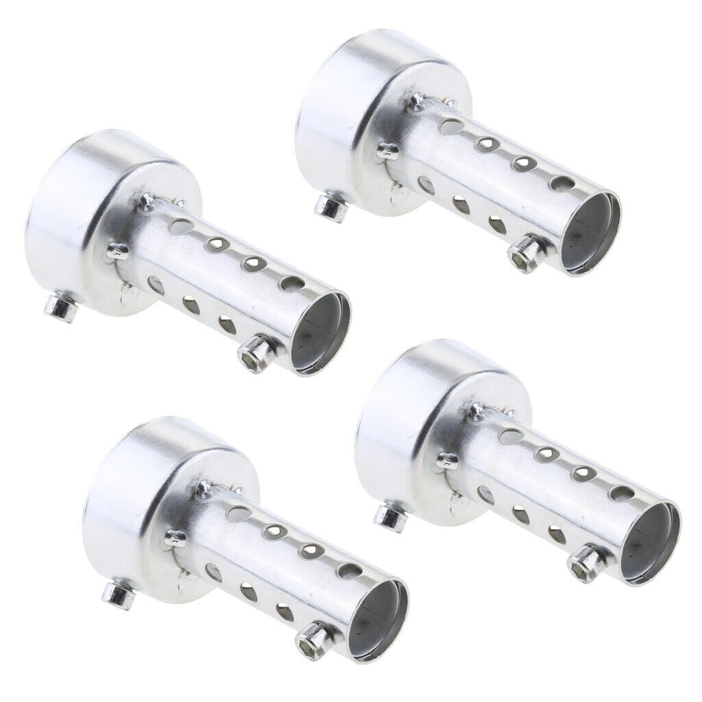 4pcs Universal Exhaust Silencer Exhaust Pipe for 47mm-49mm Pipe Silencer