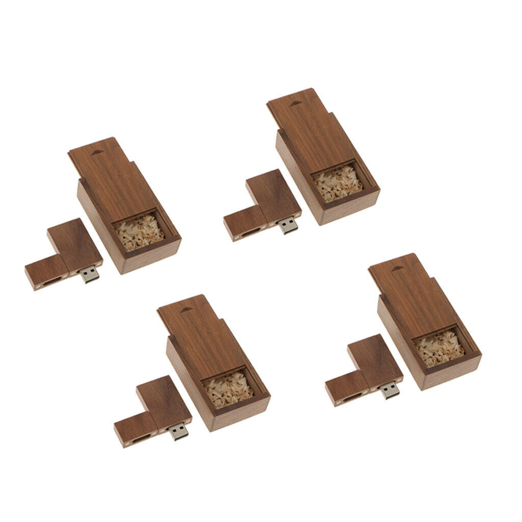 8G   DIY   Custom      Walnut   Wood   USB   2 . 0   Memory   Stick   Flash
