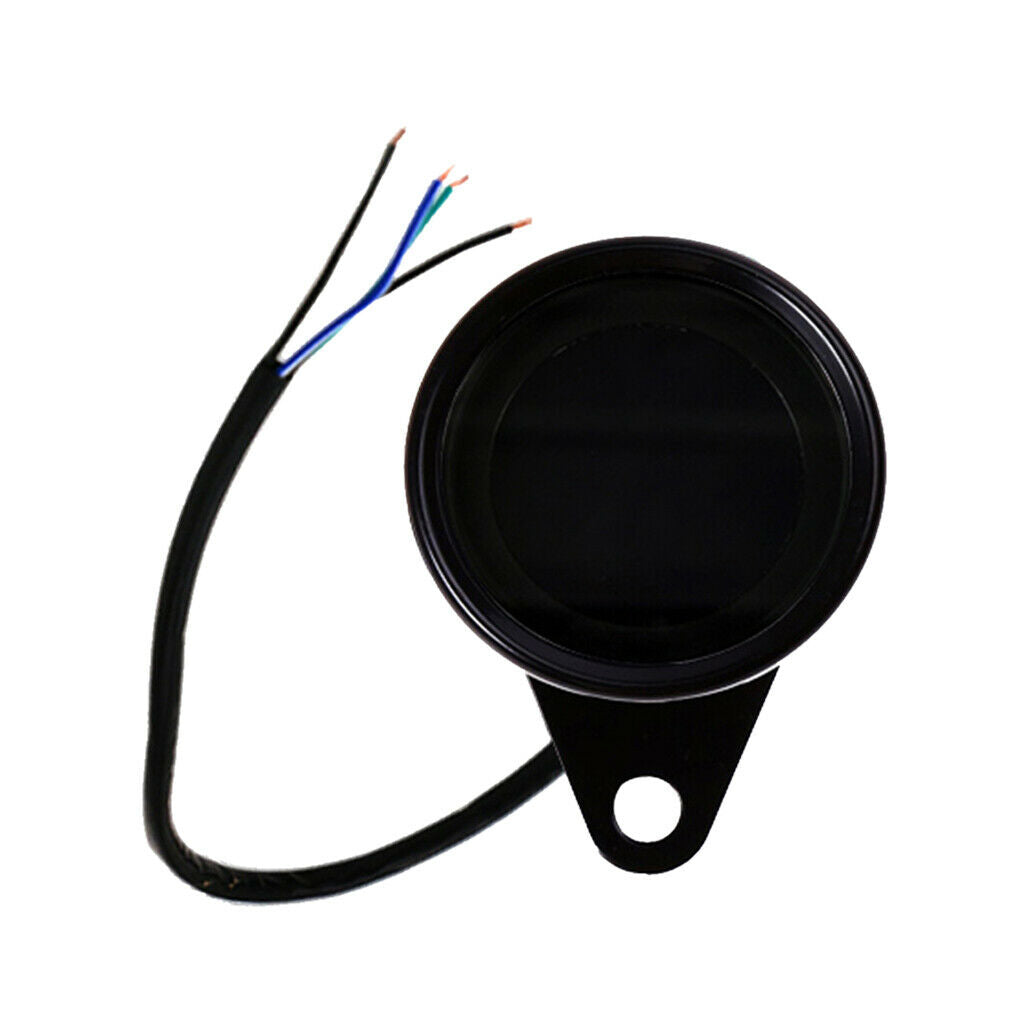 Motorcycle Multifunction Odometer Tachometer Fuel Level Gauge LED Indicator