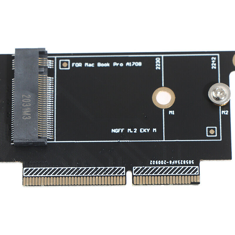 NVMe M.2 NGFF SSD Adapter Card For Laptop macbook A1708  2016 20.l8