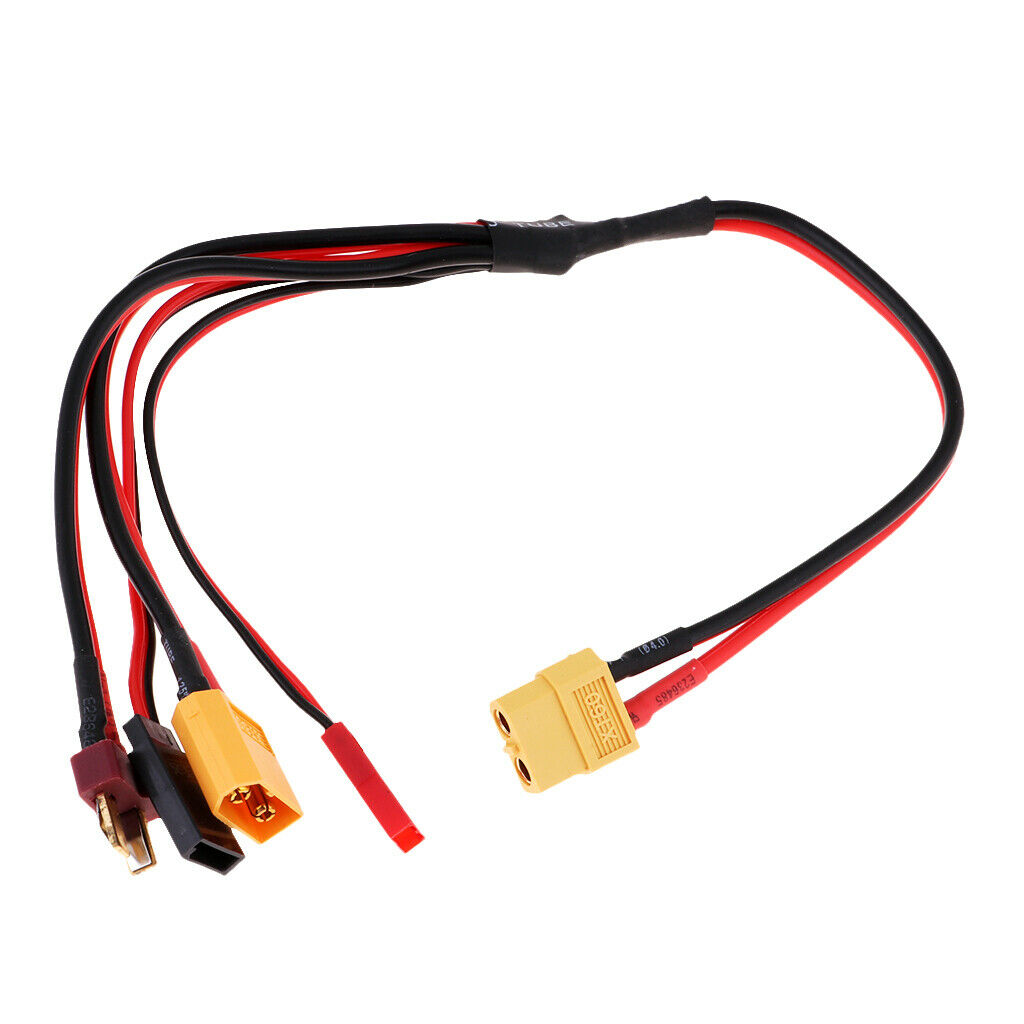 4mm Banana Connector 2S XT60 Charge Cable Lead LiPo Battery
