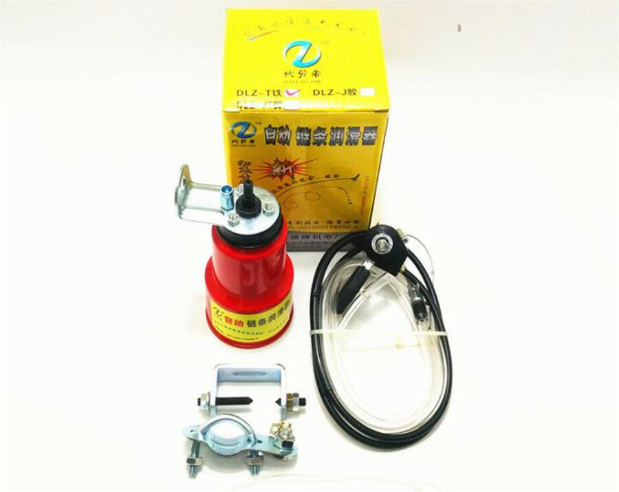Universal Motorcycle Lubricant Grease Lub Chain Lubricator Oiler Maintenance Set