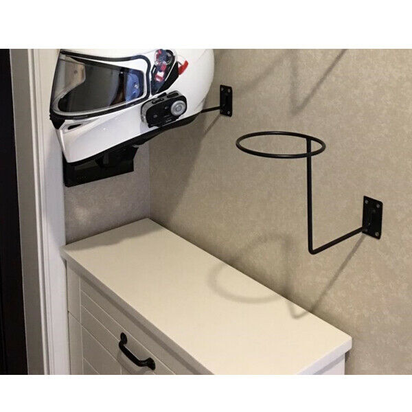 3 Pieces Anti-corrosion Heavy Duty Metal Helmet Holder Rack Hanger for Hat