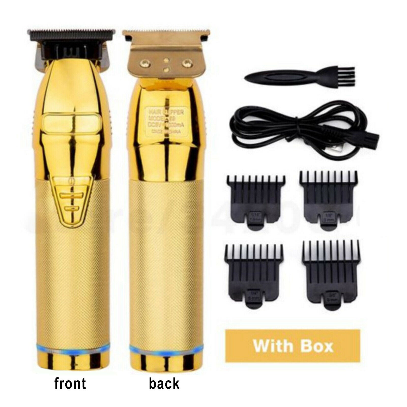 Professional Hair Clipper Electric Cordless Trimmer Shaver Hair Cutting Shaving