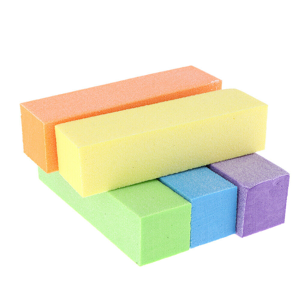 20Pcs Rectangular Sanding Buffing Nail Polish Buffer Block Manicure Tools