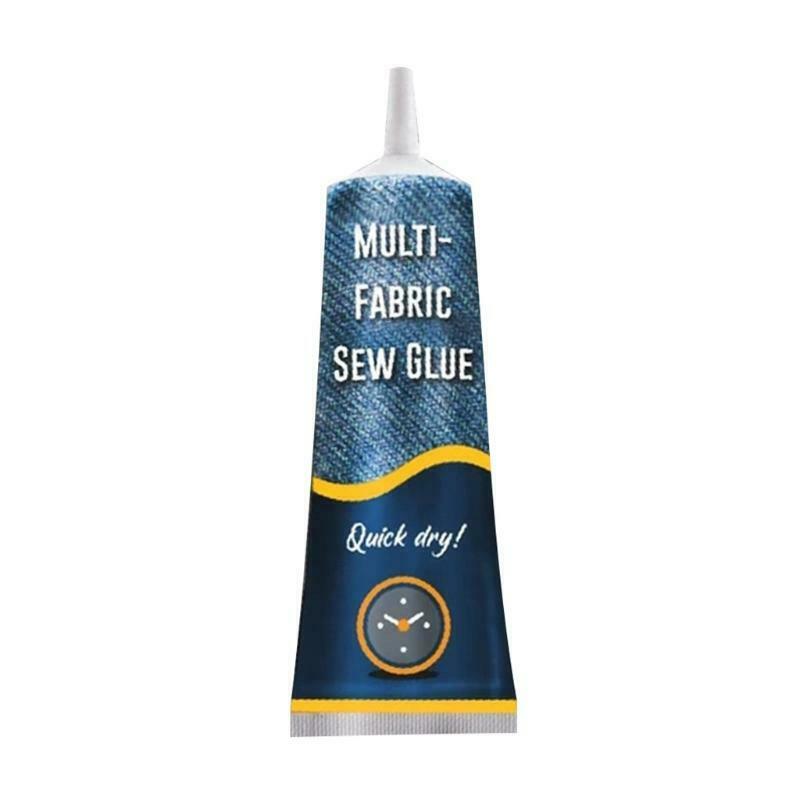 Liquid Glue Instant Fabric Leather Fast Drying Glue Sew Glue Kit Sewing Supplies
