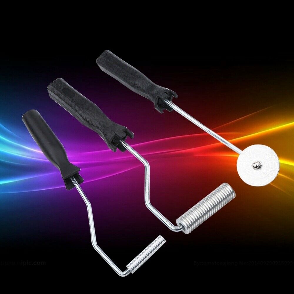 Bubble Paddle Tool 3 Pcs Fiberglass Laminating Bubble Roller Kit for FRP Mould