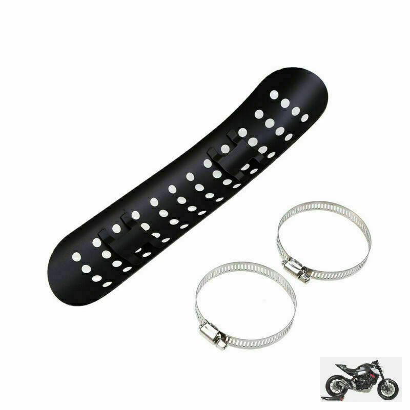 Exhaust Heat Shield with Adjustable Mounting Clamp Fit For Yamaha Motorcycle