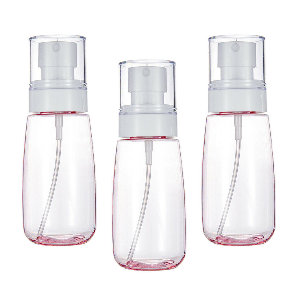 6Pcs 80ml Empty Makeup Pump Sprayer Dispenser Portable for Skincare Toiletry