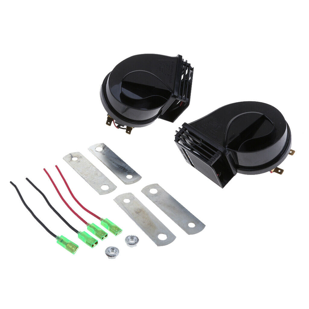 Led Alarm Sound Vehicle Car Horn Siren DC 12V