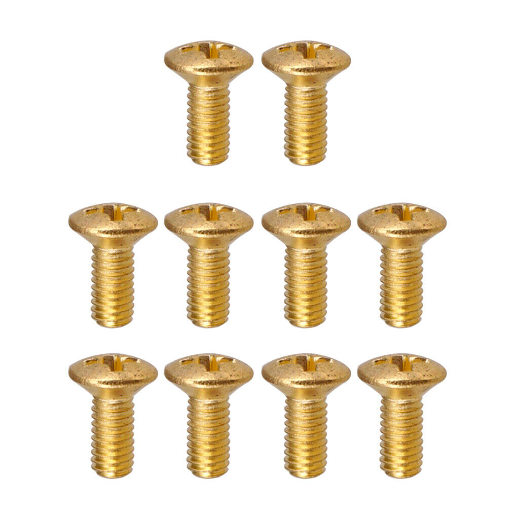 20x Switch Mounting Screw+12x Single Coil Pickup Head Mounting Height Screw