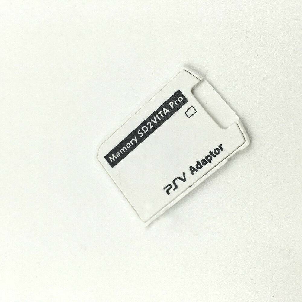 Micro SD Memory Card SD2VITA Pro Adapter V5.0 White For PS Vita Henkaku 3.60 -AU