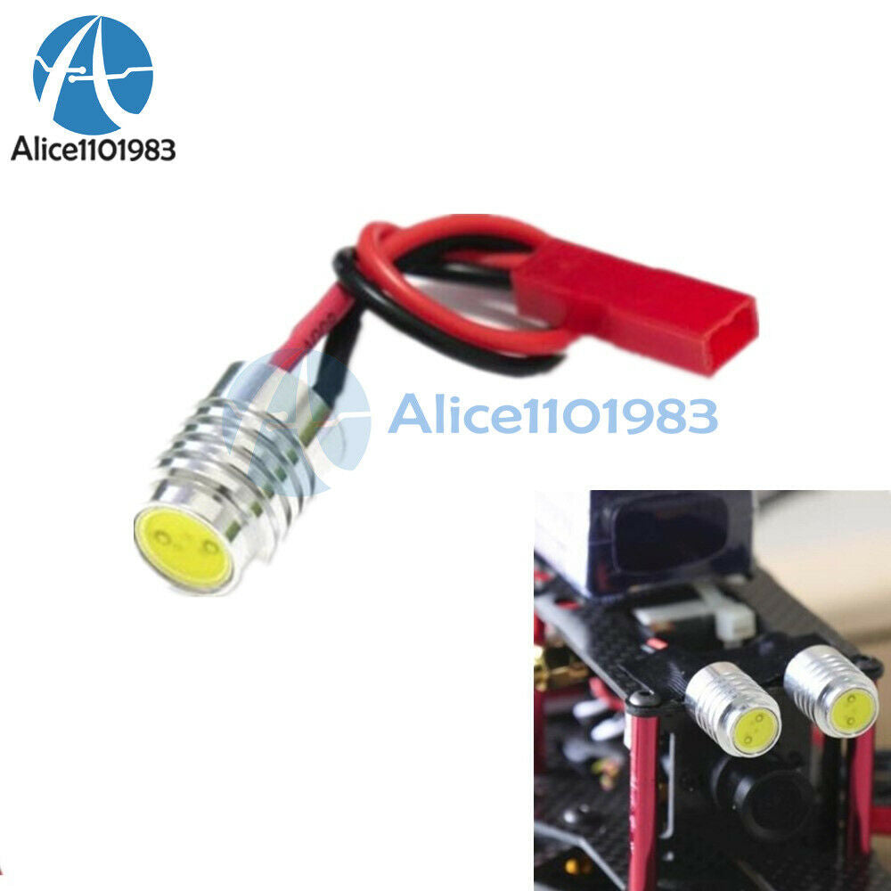 10PCS RC FPV Night Flying Searchlight 1.5W Bright LED Lights for Airplane QAV250