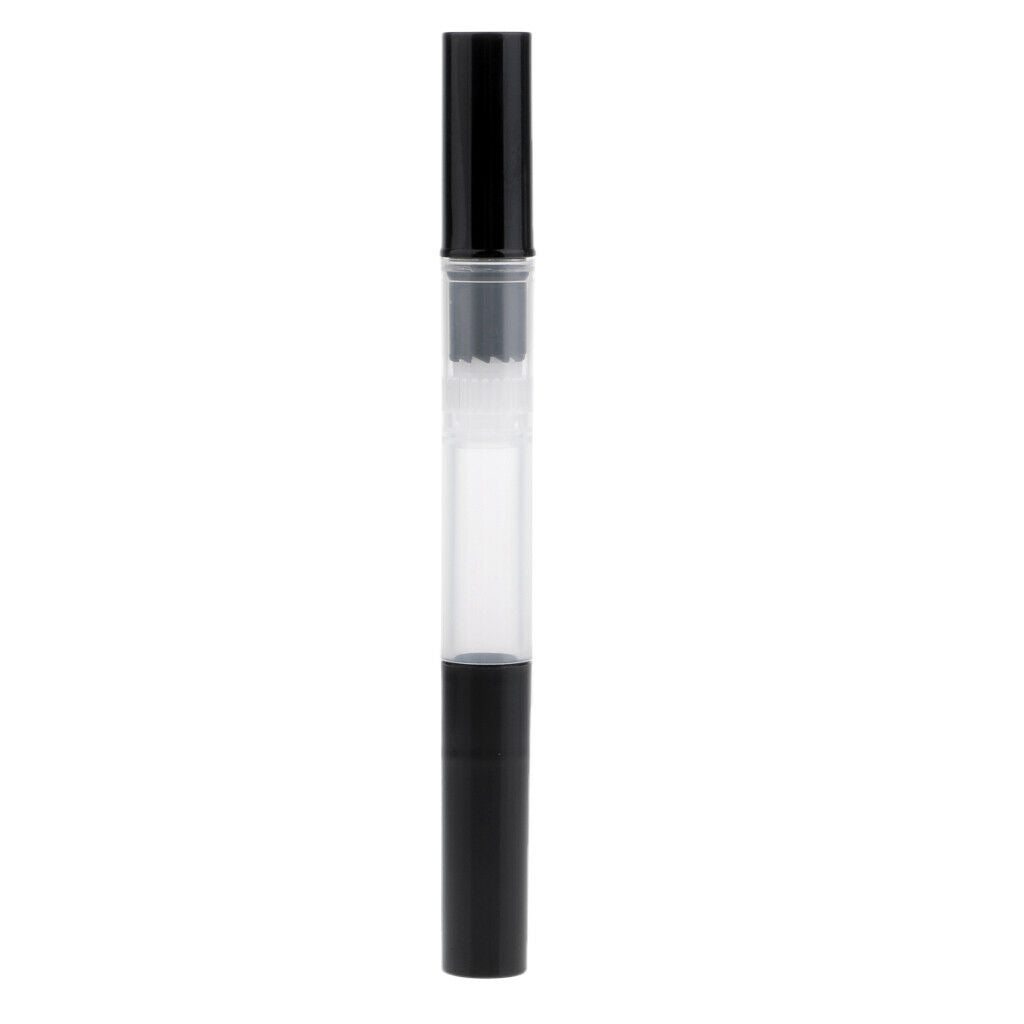 5 Pack Transparent Empty Nail Cuticle Oil Twist Pen Lip Gloss Balm Brush
