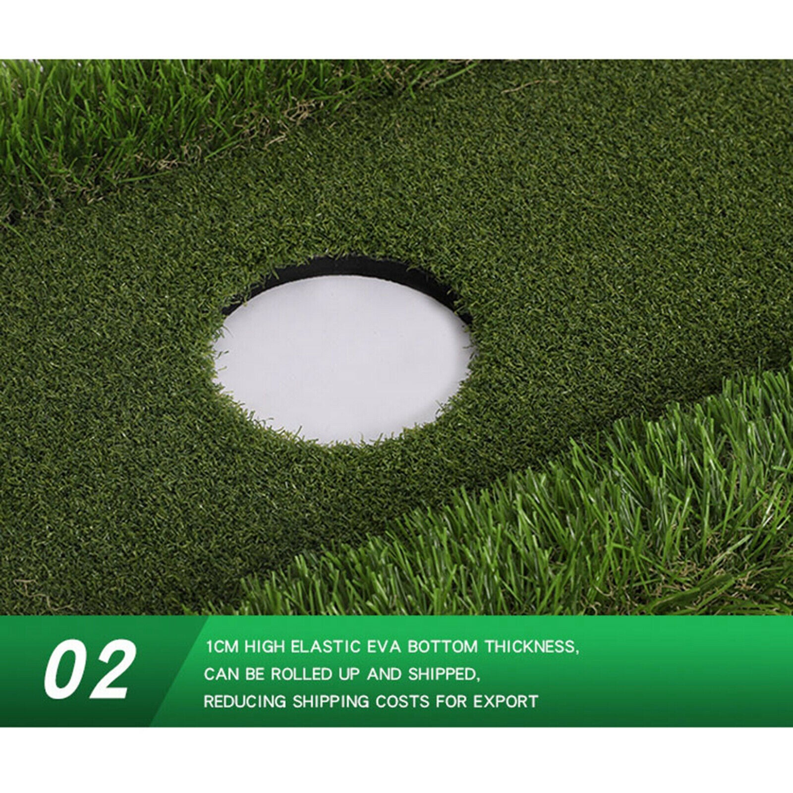 Floating Putting Green Golf Ball Practice Mat Pro Training Practice Pad Gear