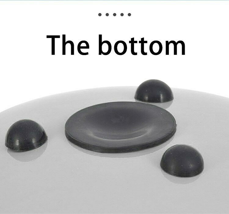 6" Steel Tongue Drum Handpan Drum 8 Notes White Meditation with Bag Music Book