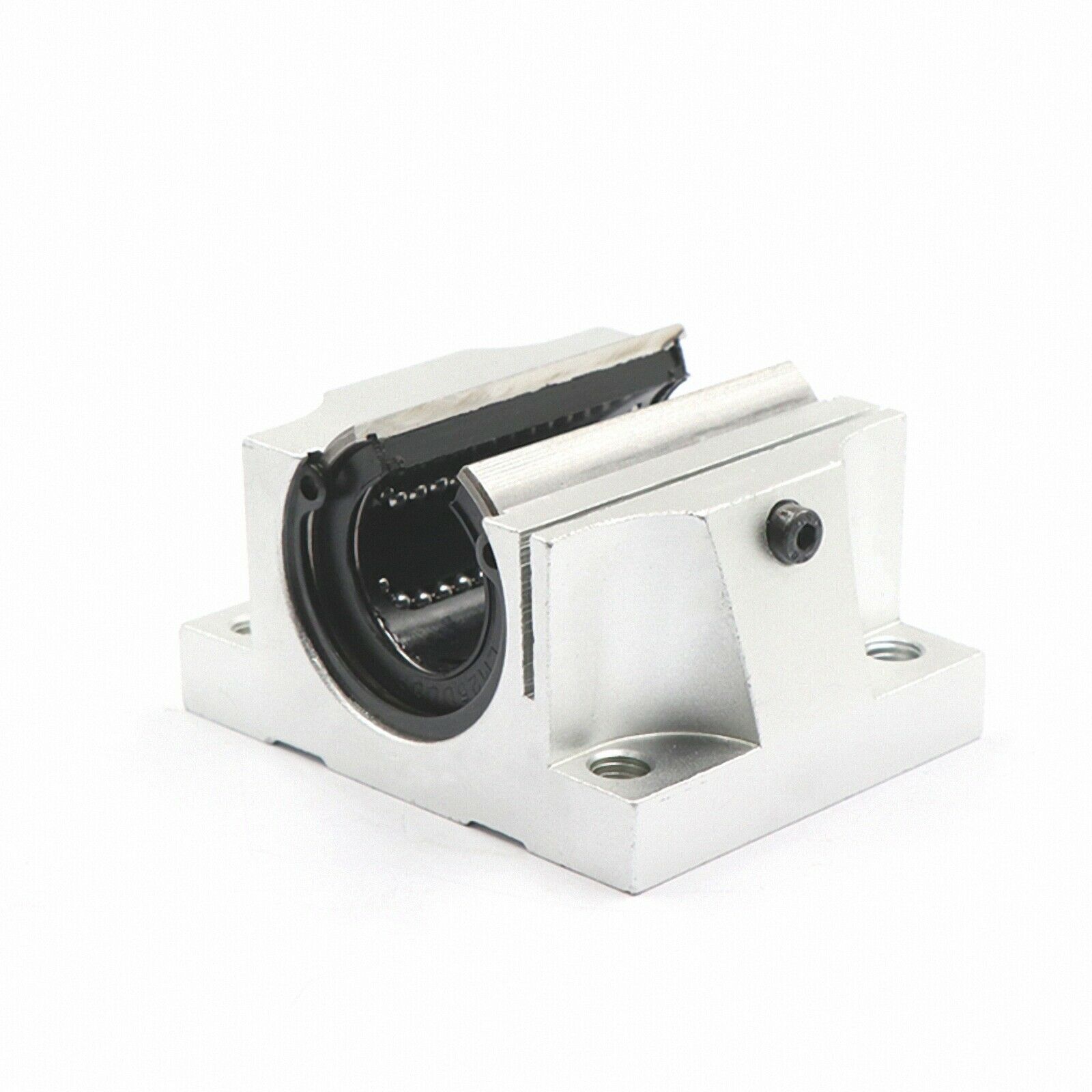 4Pcs TBR25UU 25mm Linear Ball Bearing Support Unit Solide Block For CNC [M_M_S]