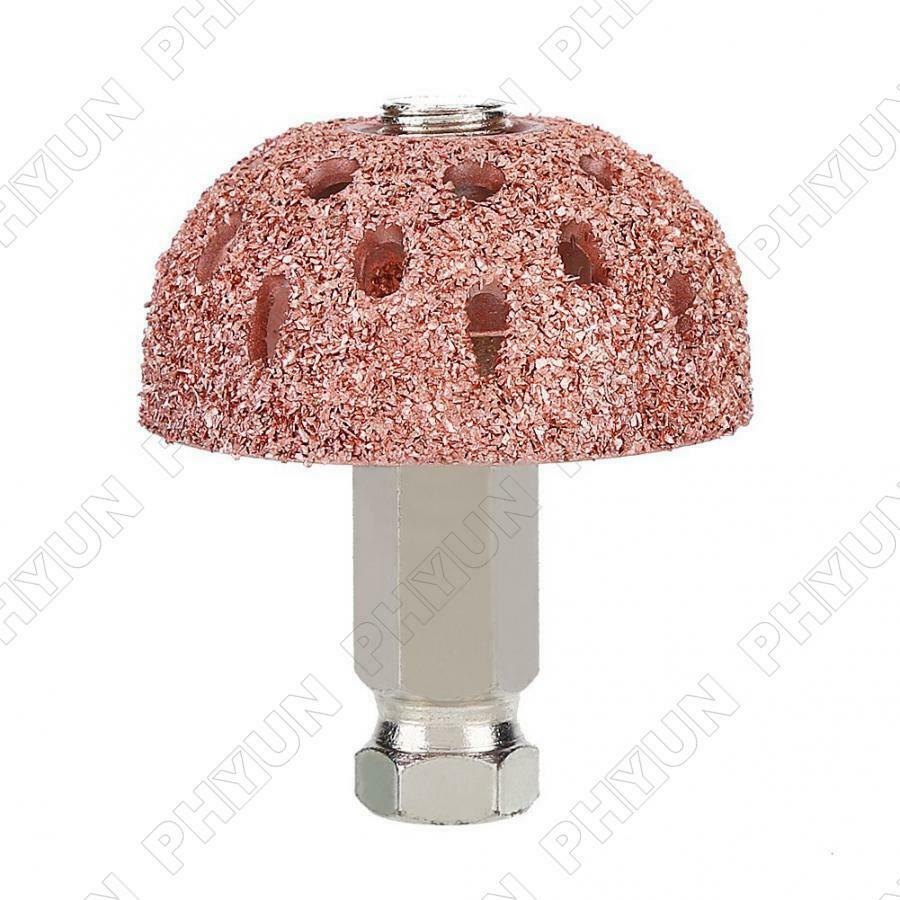 Car Tire Grinding Head Coarse Polish Buffing Wheel Kits w/ Hex Linking Rod 1.5''