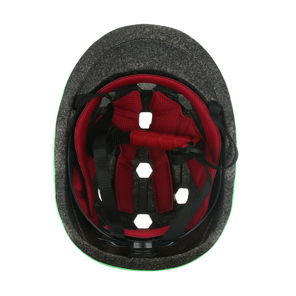 Kids Bike Helmet Urban Skate Helmet For Skateboards Longboard Green