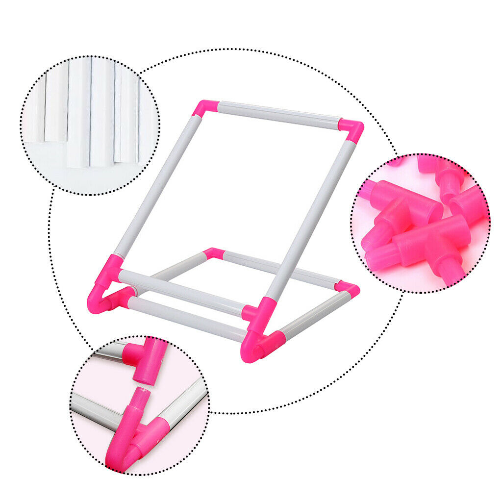 Universal Clip Embroidery Frame Cross Stitch Stand Desktop Support Sewing Tools