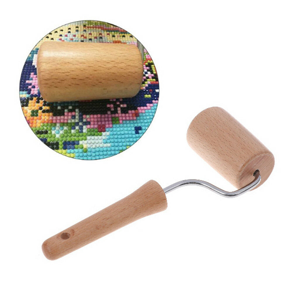 5D Diamond DIY Painting Tool Wooden Roller For Rhinestone Embroidery Painti SJ