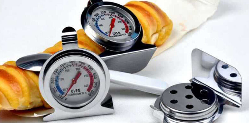 New Home Stainless Steel Temperature Oven Thermometer Gauge Kitchen Fo JRR LS