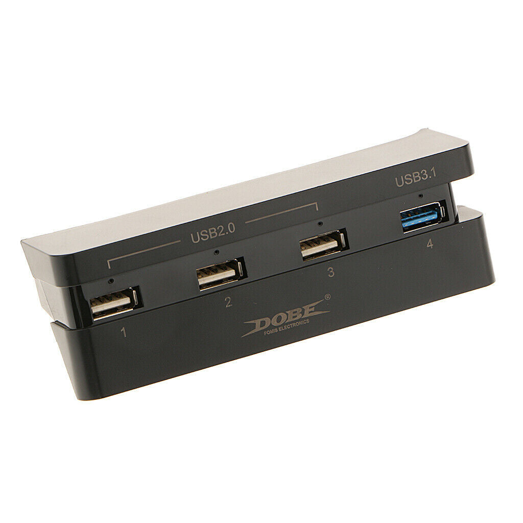 USB Hub 4 Port USB 3.1 2.0 High Speed Expansion Hub Charger Controller Adapter