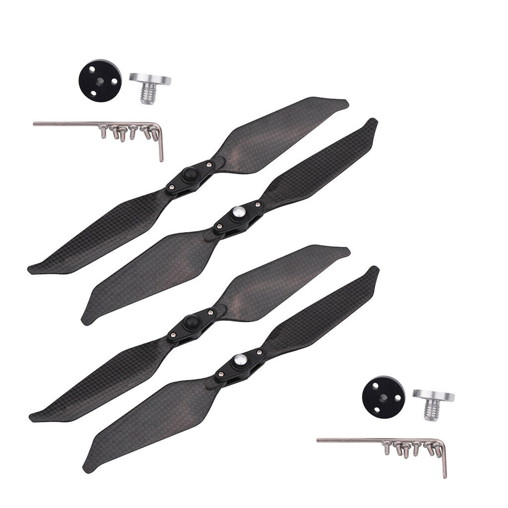 2Pair Full-Carbon Fiber Propeller Prop for DJI Phantom Drone Reduction Noise
