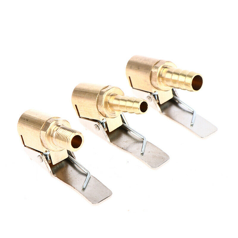 3PCS Car Air Pump Thread Nozzle Adapter Fast Conversion Head Clip Type To.l8