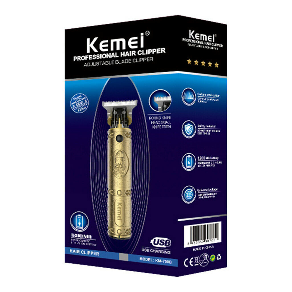 Pro Li Mens Electric Hair Trimmer Cordless T-Outliner Hair Grooming Clippers