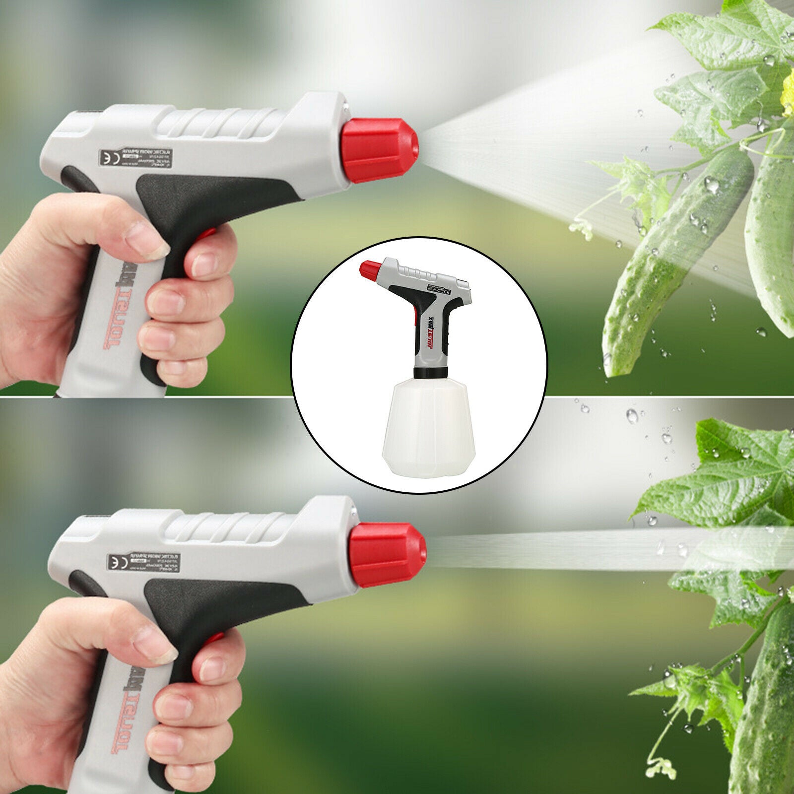 Electric Spray Bottle for Indoor/Outdoor Plants Watering Can Spray Gun