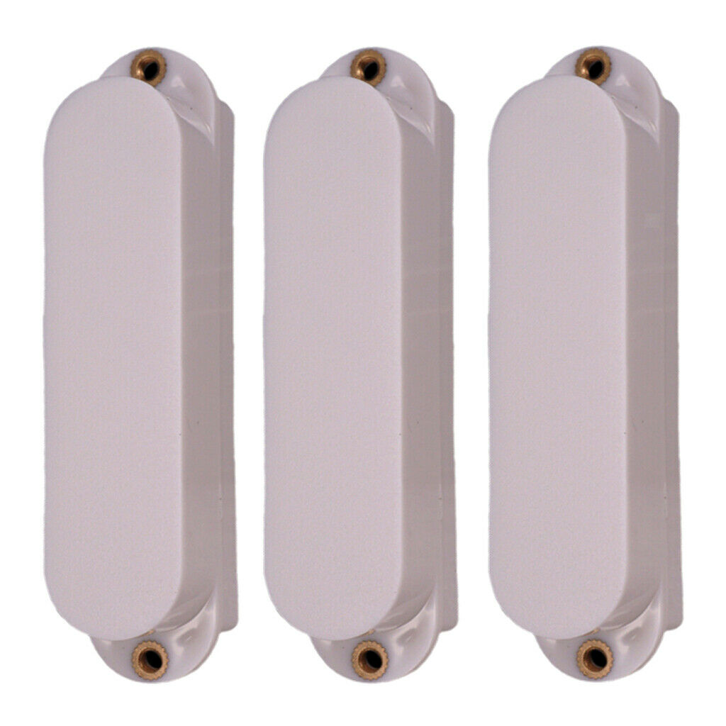 3pcs Closed Single Coil  Pickup Cover for Electric Guitar