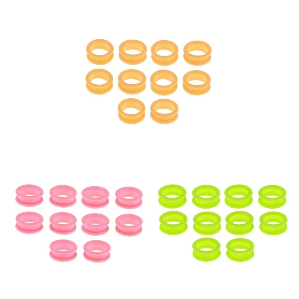 30pcs Scissor Ring Inserts Shears Finger Ring Grips Inserts Grooming Shears