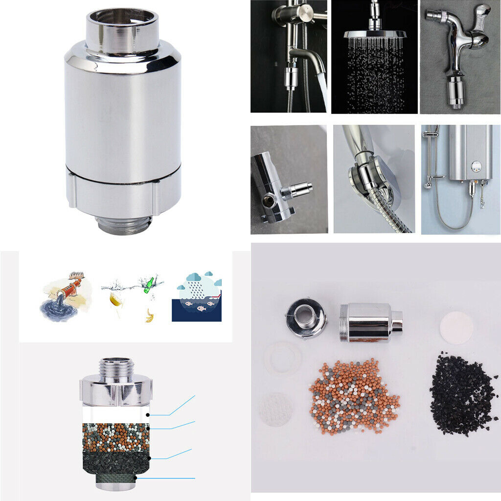 Shower Head Filter Faucet Purifier for Bathroom Universal Easy to install