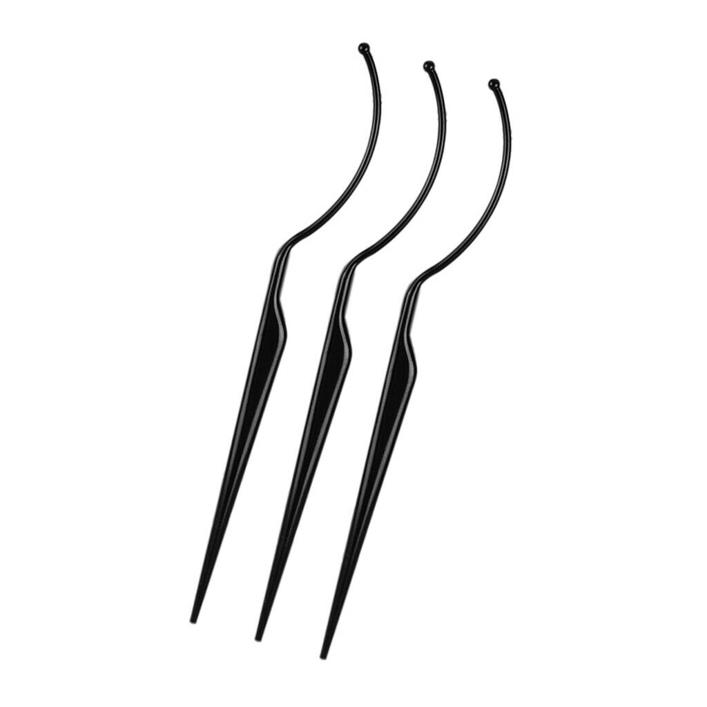 Pack of 6 Eyelash Fitters Sticks Salon Eyelash Extensions Grafting Tools