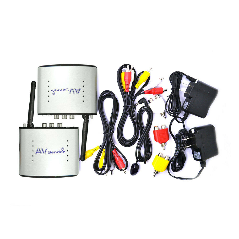 2.4G Wireless AV Wireless AV Transmitter and Receiver PAT-225 Supports Infrared