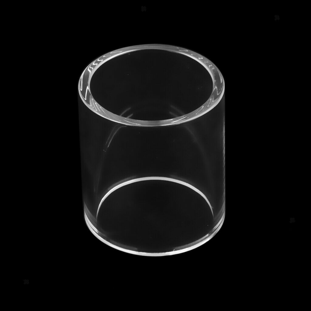 Firm 28mm Guitar Slides Bass Cylinder Bright Tone Bar Transparent Durable