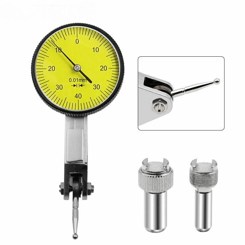 Dial Test Indicator Rail Magnetic Head 0-0.8Mm 513-404 Scale Dovetail Leverage