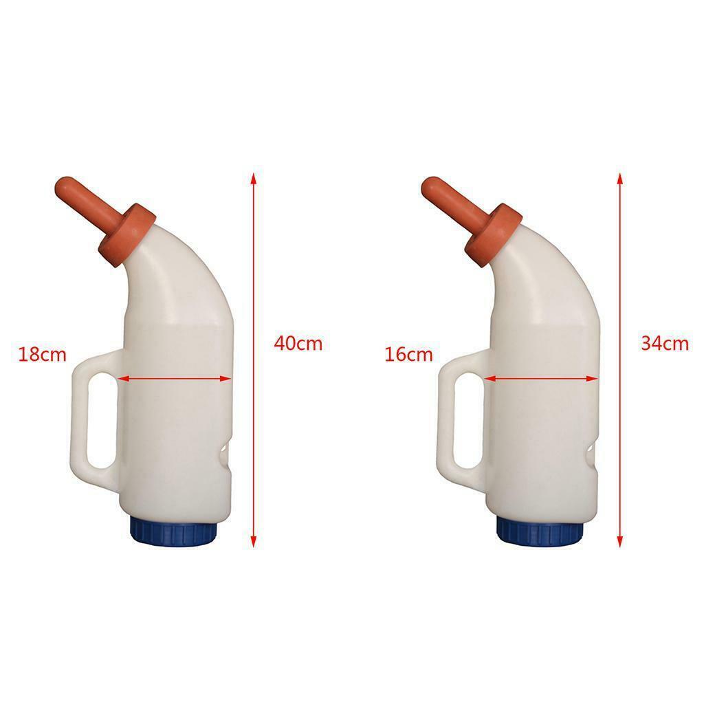 High Quality Calf Feeding Plastic Milk Bottle Pacifier Natural Rubber for Cows
