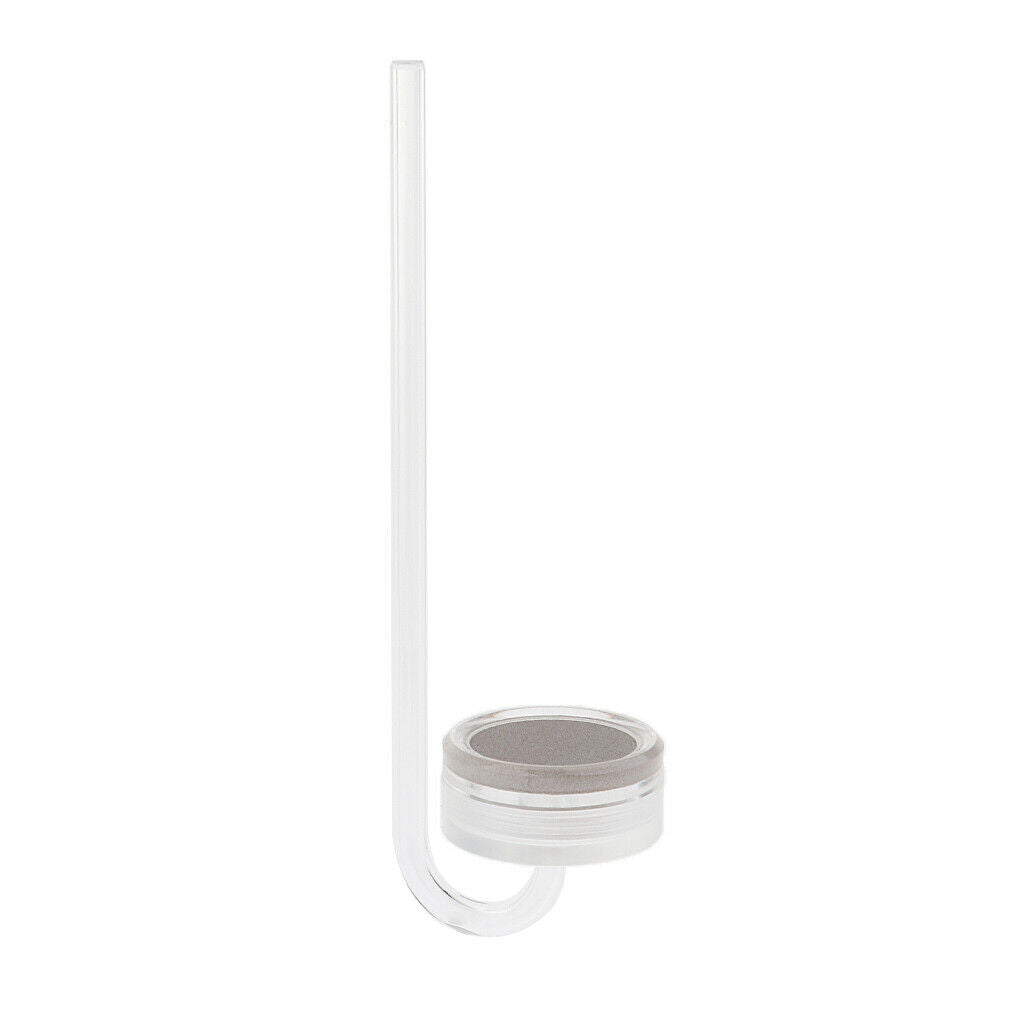 Aquarium Acrylic CO2 Diffuser Carbon Dioxide Atomizer Reactor Round Bottom L