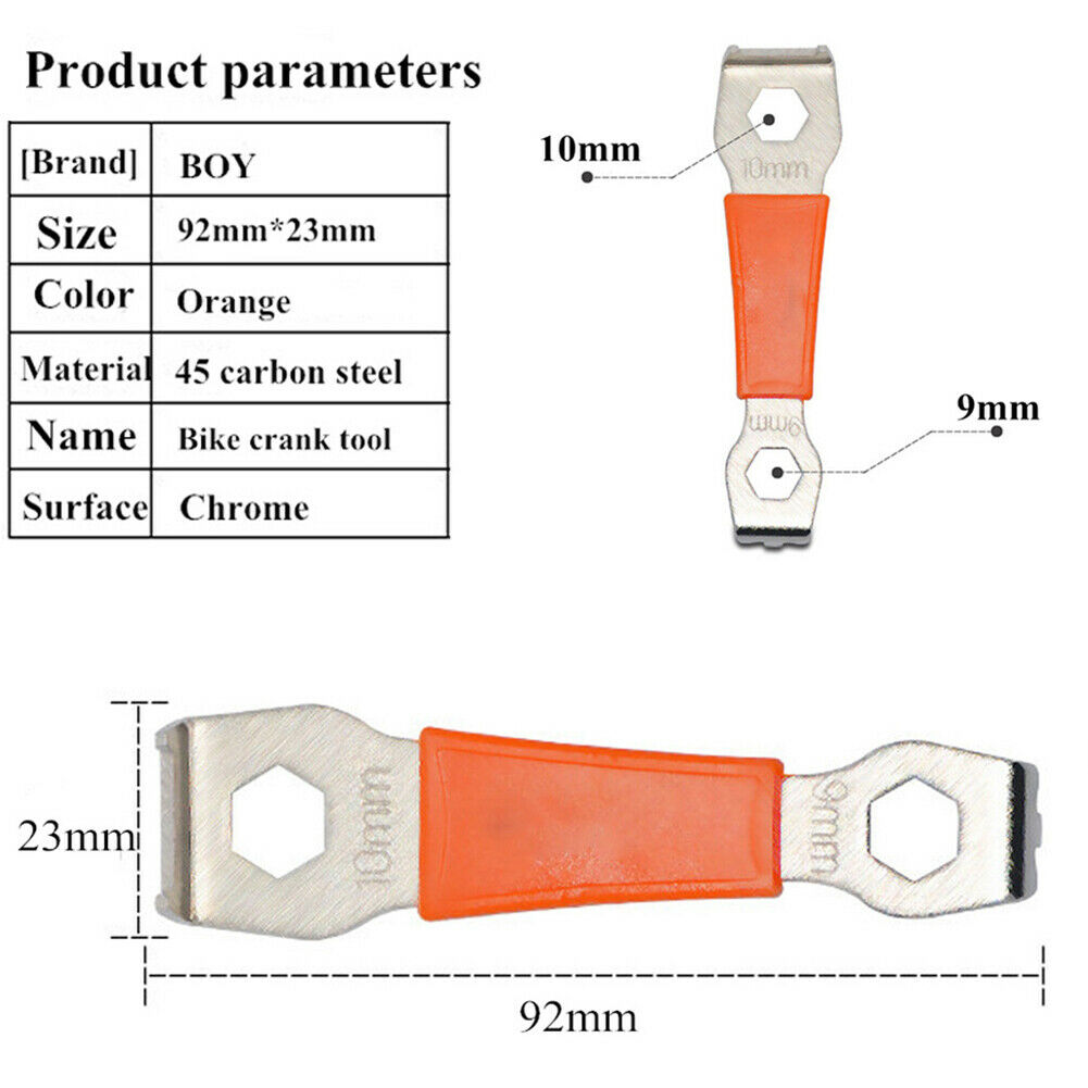 Bicycle Chainring Bolts Crankset Nut Wrench Chainwheel Dismounting Crank Sur