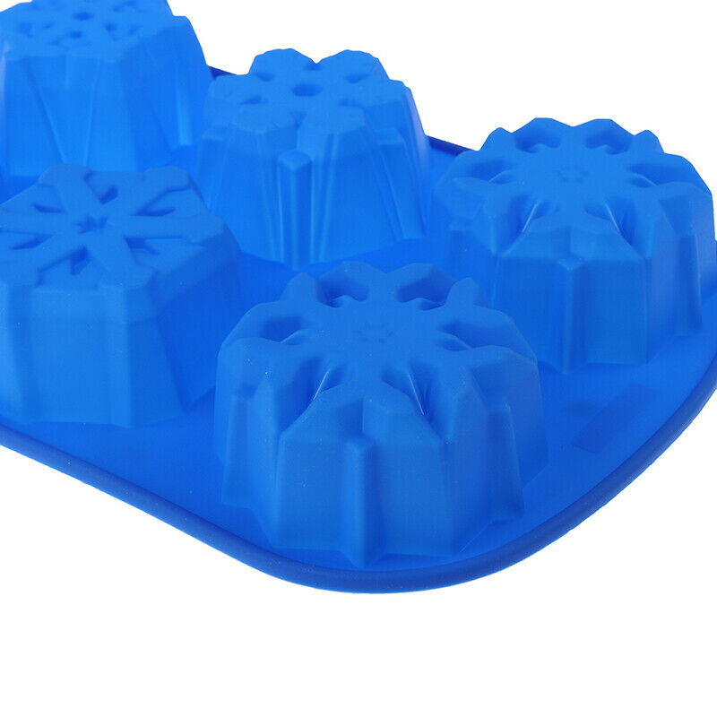snowflake silicone mold christmas snowflake silicone soap mold cake mo.l8
